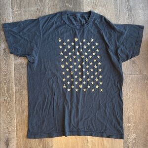 Hamilton San Francisco production navy Tee with Gold Stars 0007